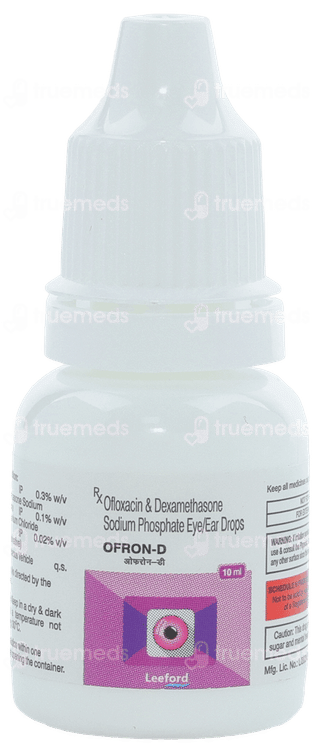 Ofron D Eye/Ear Drops 10Ml